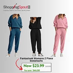 Women’s Half-Zip Sweatsuits Up to 66% Off